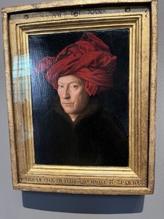 男の肖像（自画像？）・ヤン・ファン・エイク｜ナショナル・ギャラリー